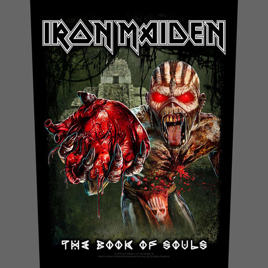 Iron Maiden - The Book of Souls (Heart) (Backpatch)