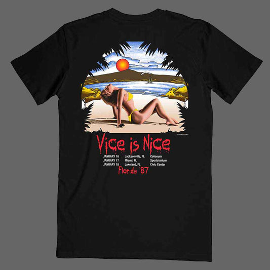 Iron Maiden - Vice is Nice (Florida 1987) (T-Shirt)