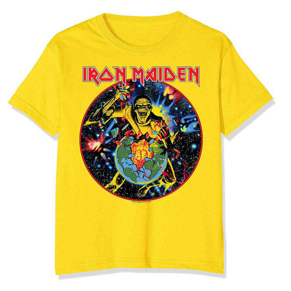 Iron Maiden - World Piece Tour 83 (Yellow) (T-Shirt)