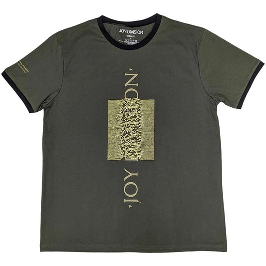 Joy Division - Unknown Pleasures (Vertical Logo) (T-Shirt)