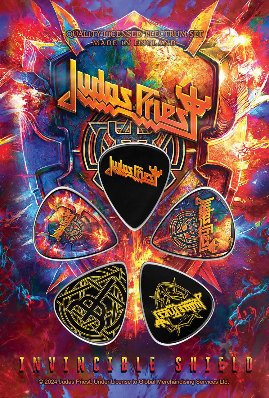 Judas Priest - Invincible Shield (Plectrum Pack)