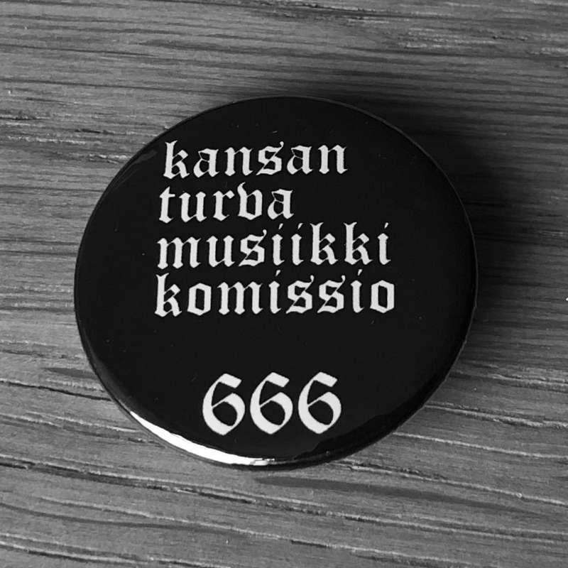 Kansanturvamusiikkikomissio - 666 (Badge)