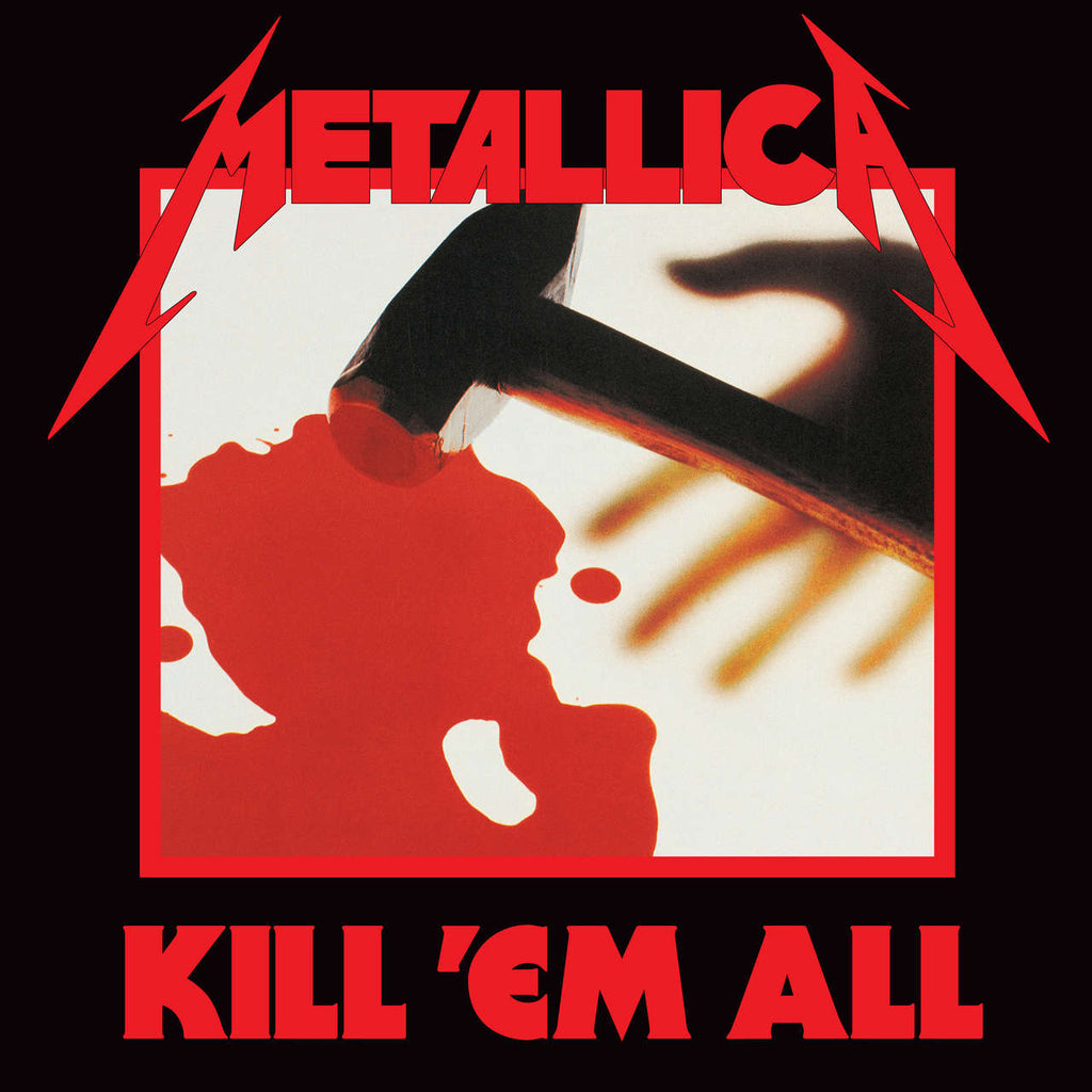 Patch Metallica Ufficiale Da Cucire | Kill 'Em All Logo 10x10 Cm - Accessorio Originale Per Giacca Denim - 2