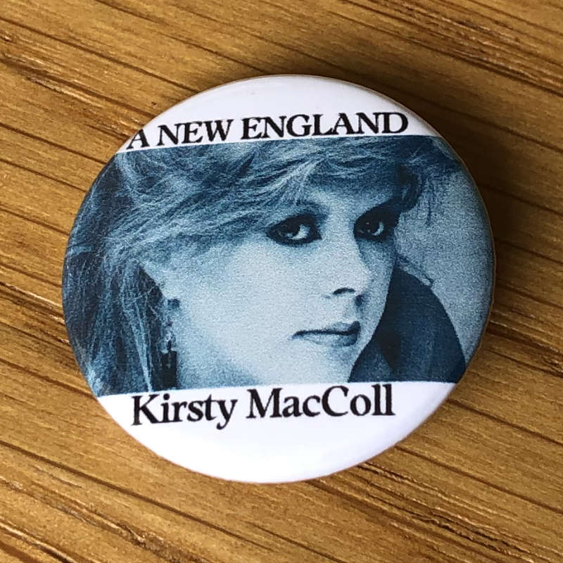 Kirsty MacColl - A New England (Badge)