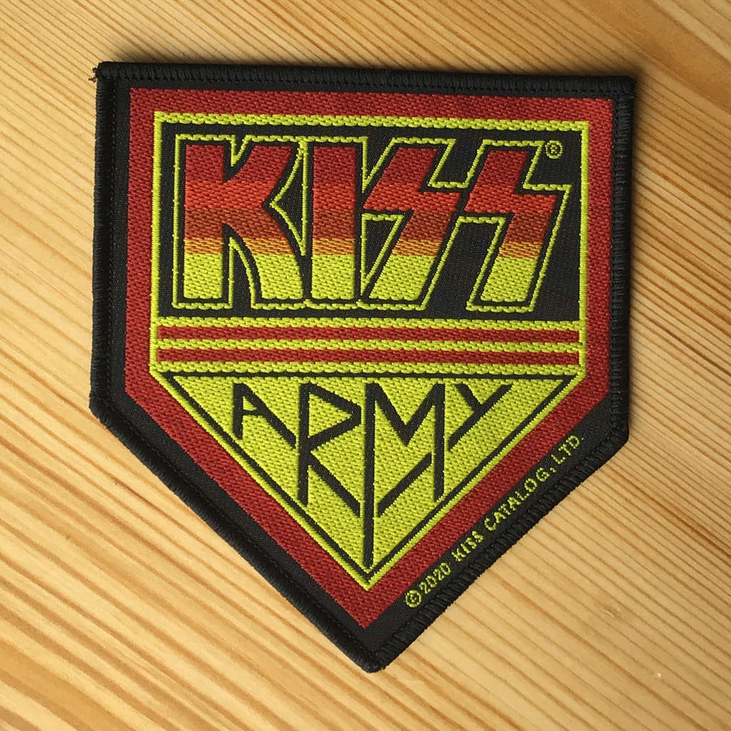 Kiss - Army (Woven Patch)