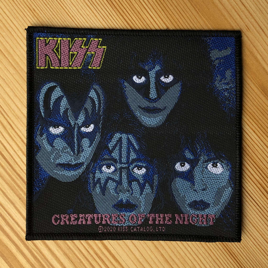 Kiss - Creatures of the Night (Woven Patch)