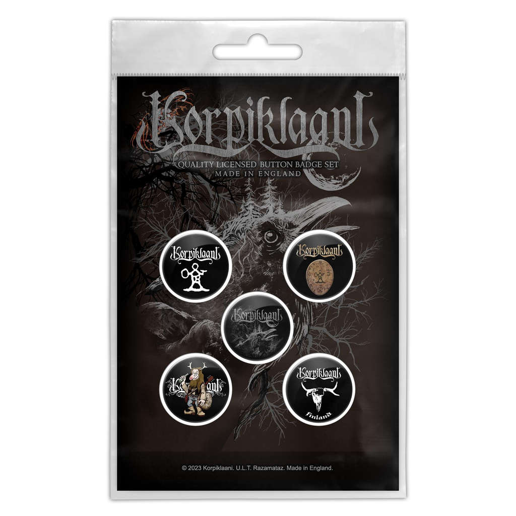 Korpiklaani - Raven (Badge Pack)