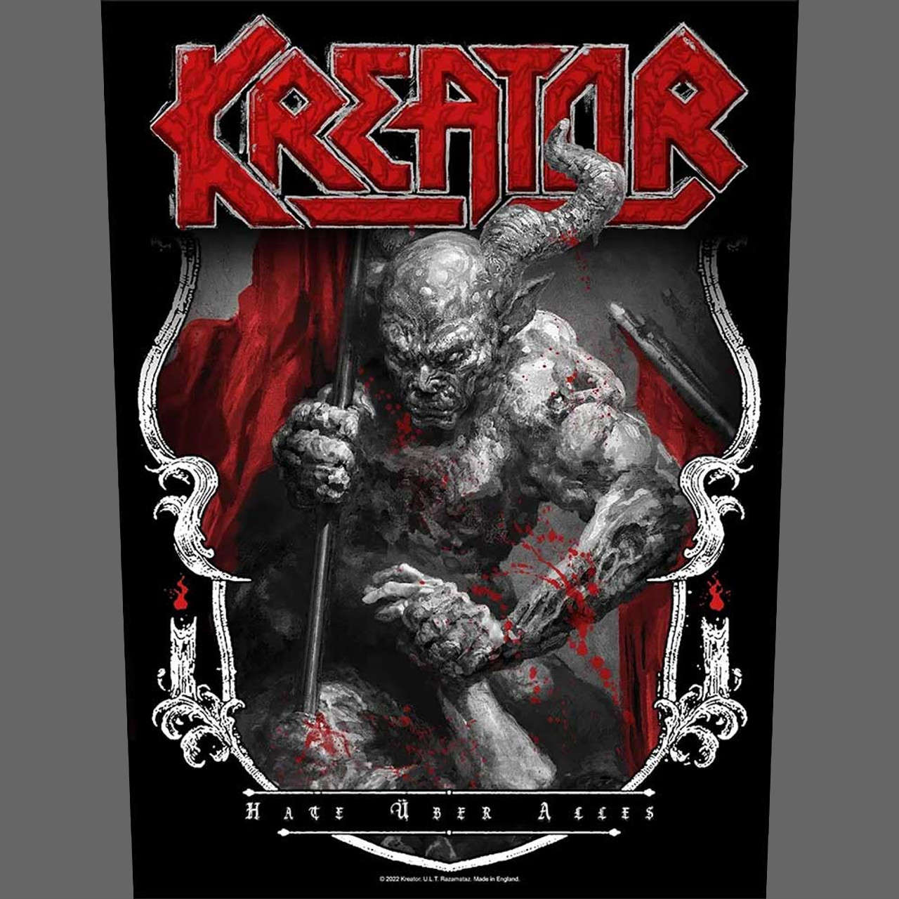 欧2LP Kreator Hate Uber Alles (Black And White Vinyl) 62861BLACK&amp;WHIT Nuclear Blast 未開封 /00520 Kreator: Hate Uber Alles album review | Louder