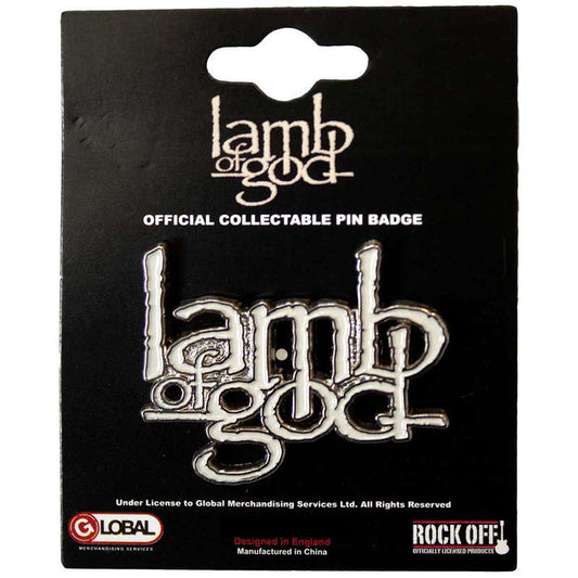 Lamb of God - Logo (Metal Pin)