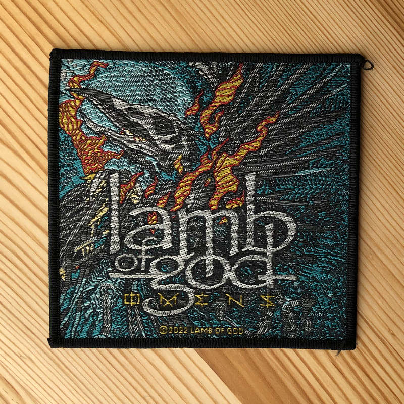 Lamb of God - Omens (Woven Patch)