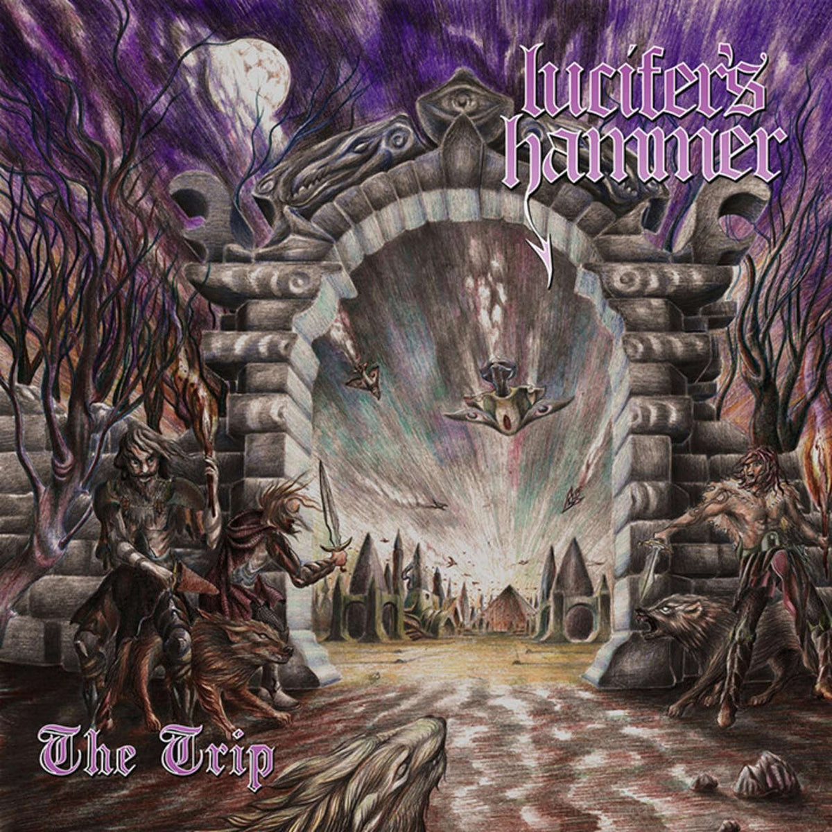 Lucifer's Hammer - The Trip (Grimace Purple Edition) (LP)