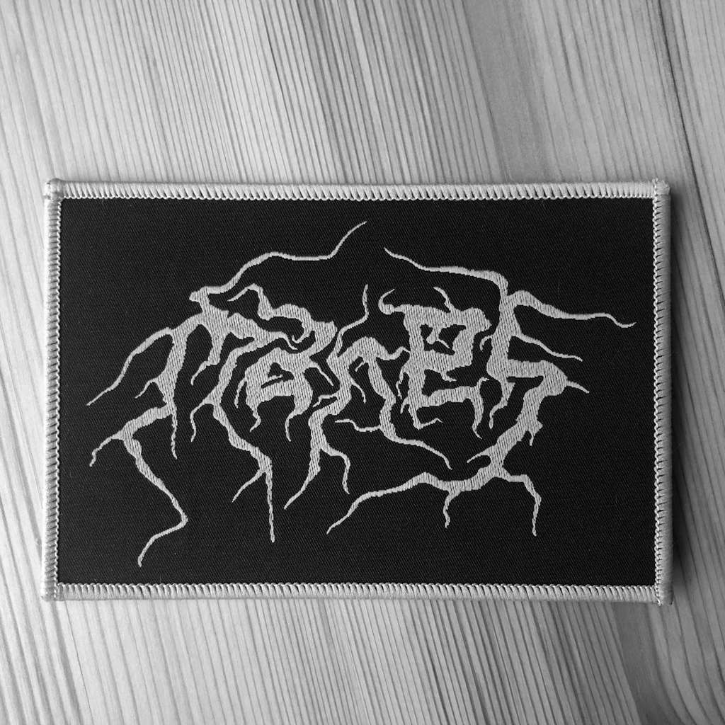 Manes - White Logo (Woven Patch)