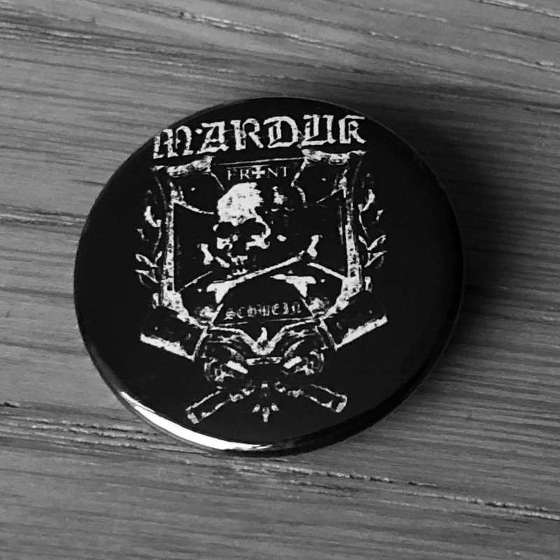 Marduk - Frontschwein (Shield) (Badge)