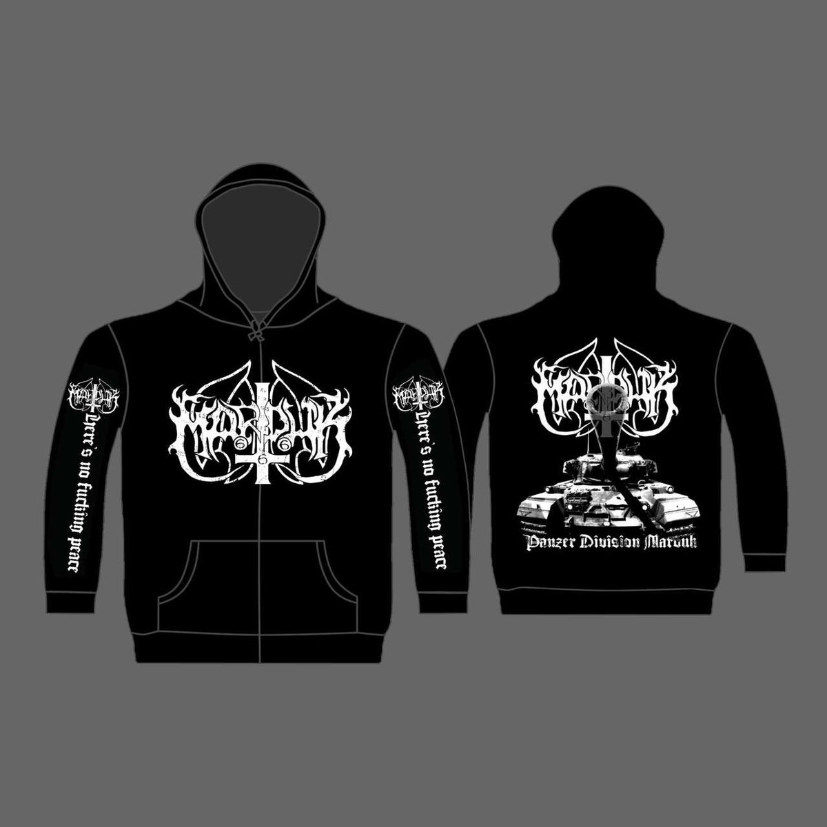 Marduk - Panzer Division Marduk (Full Zip Hoodie)