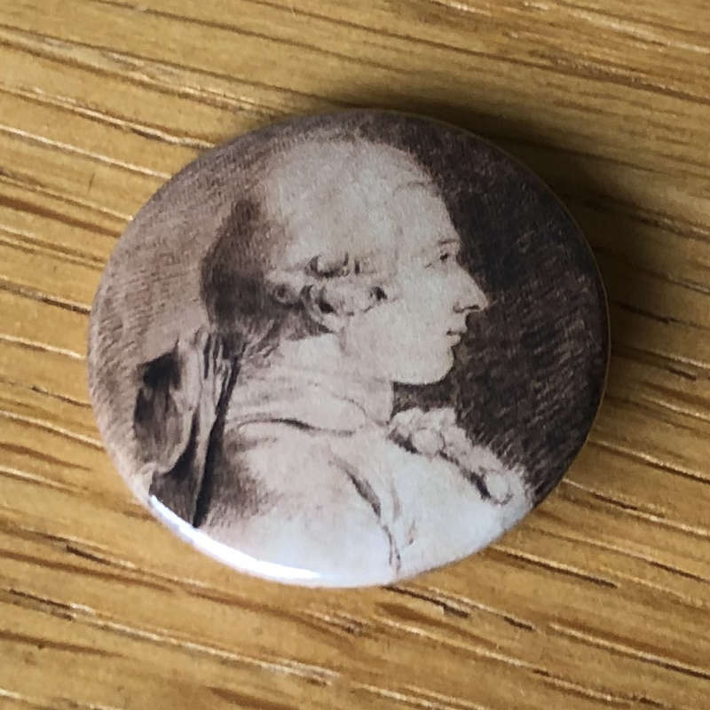 Marquis de Sade (1760 Portrait) (Badge)