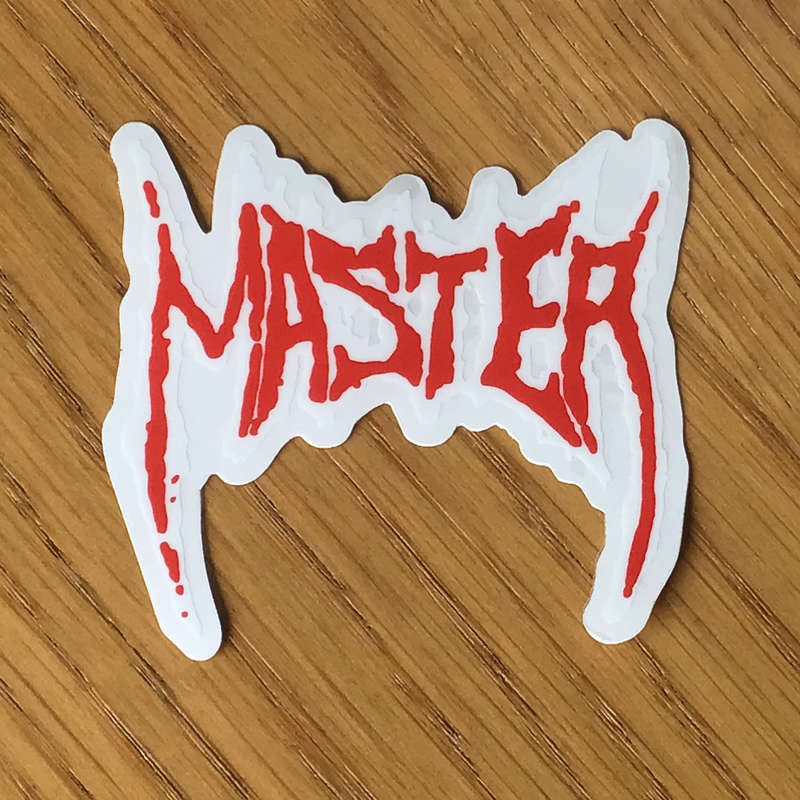 Master - Logo (Clear) (Sticker)