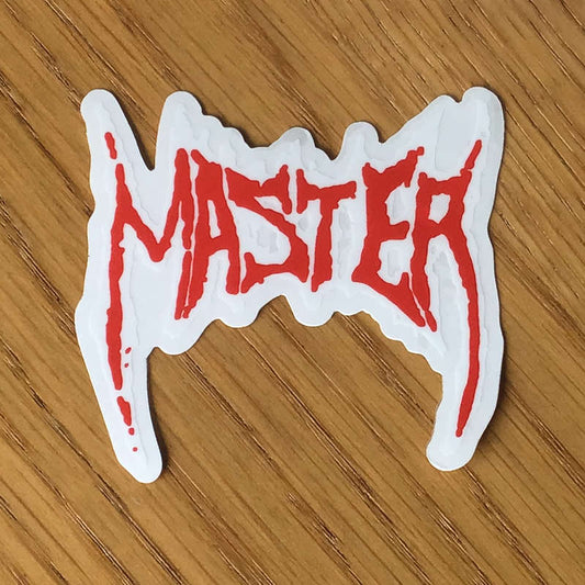 Master - Logo (Clear) (Sticker)