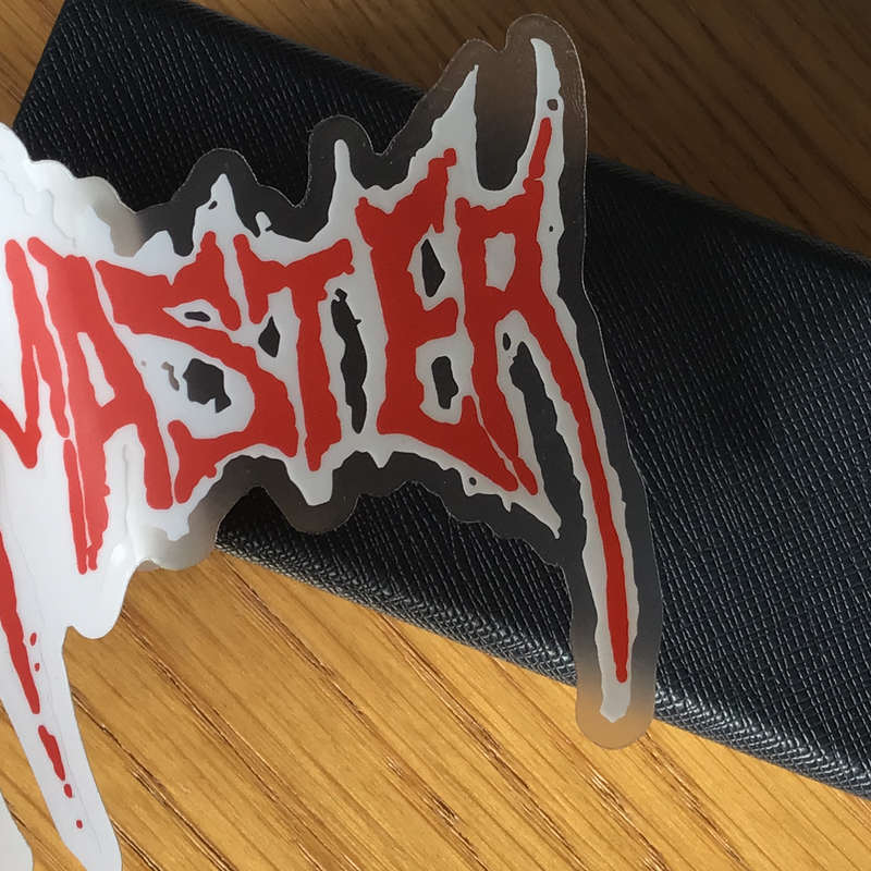 Master - Logo (Clear) (Sticker)