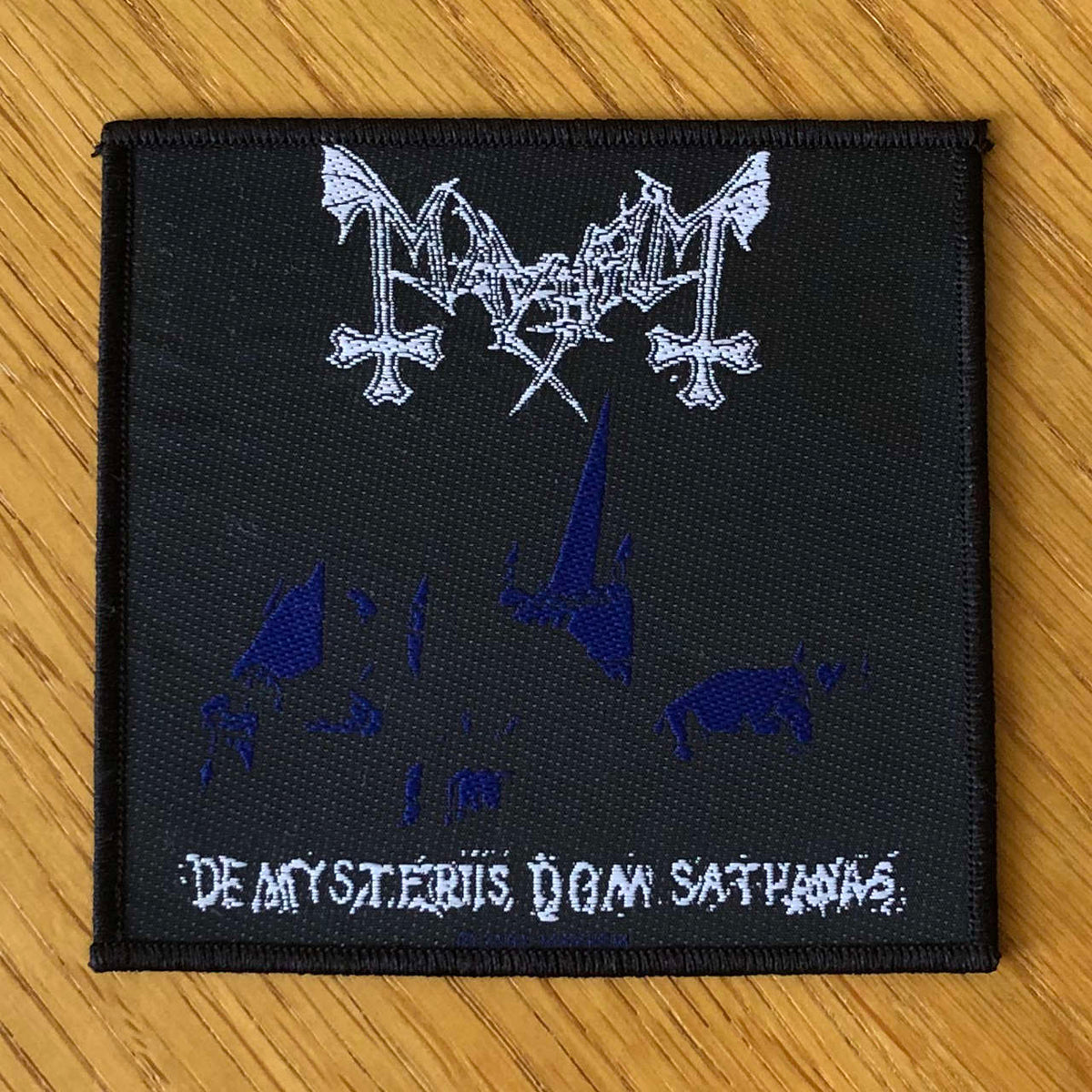 Mayhem - De Mysteriis Dom Sathanas (Woven Patch)