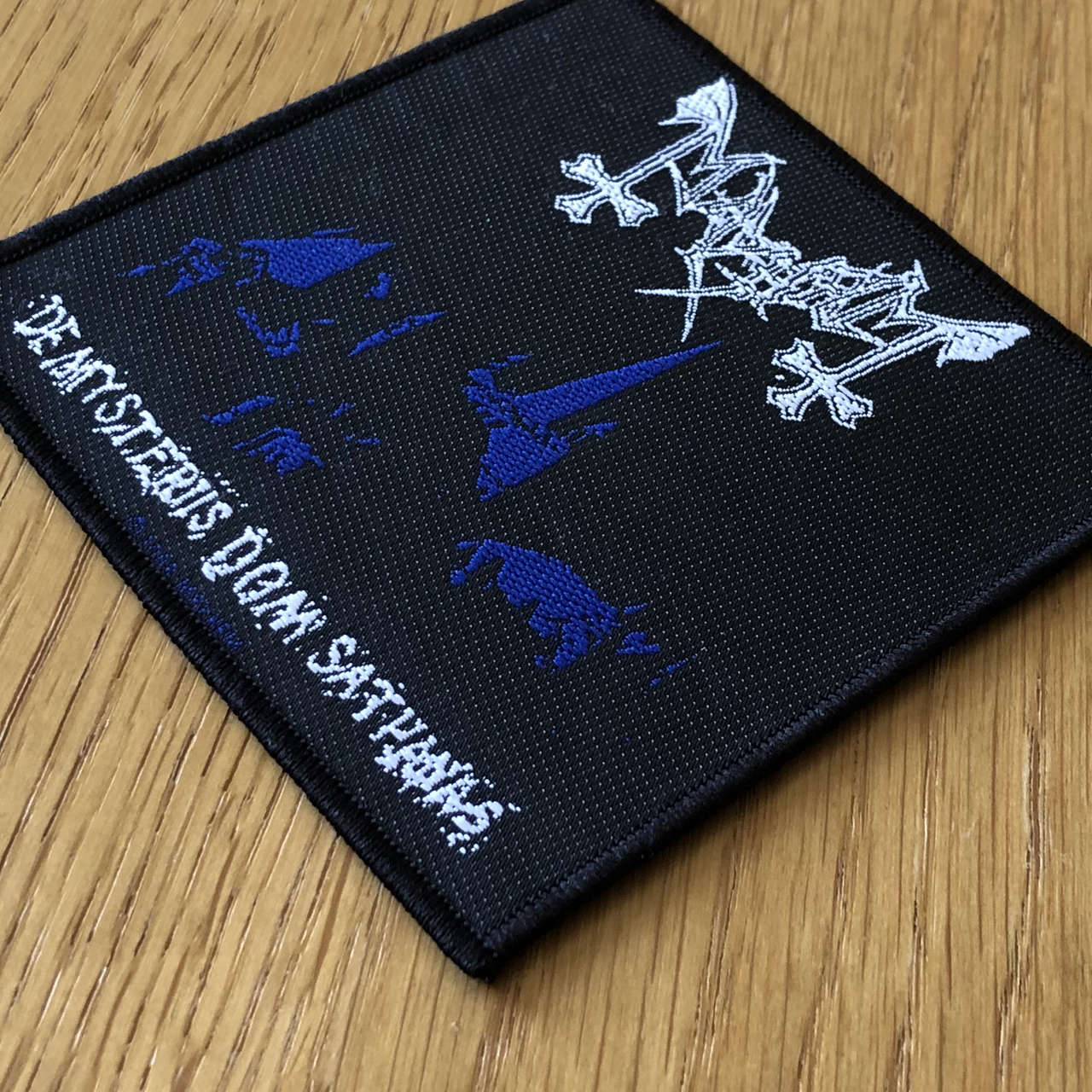 Mayhem - De Mysteriis Dom Sathanas (Woven Patch)