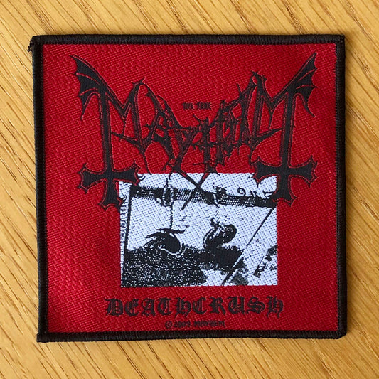 Mayhem - Deathcrush (Woven Patch)