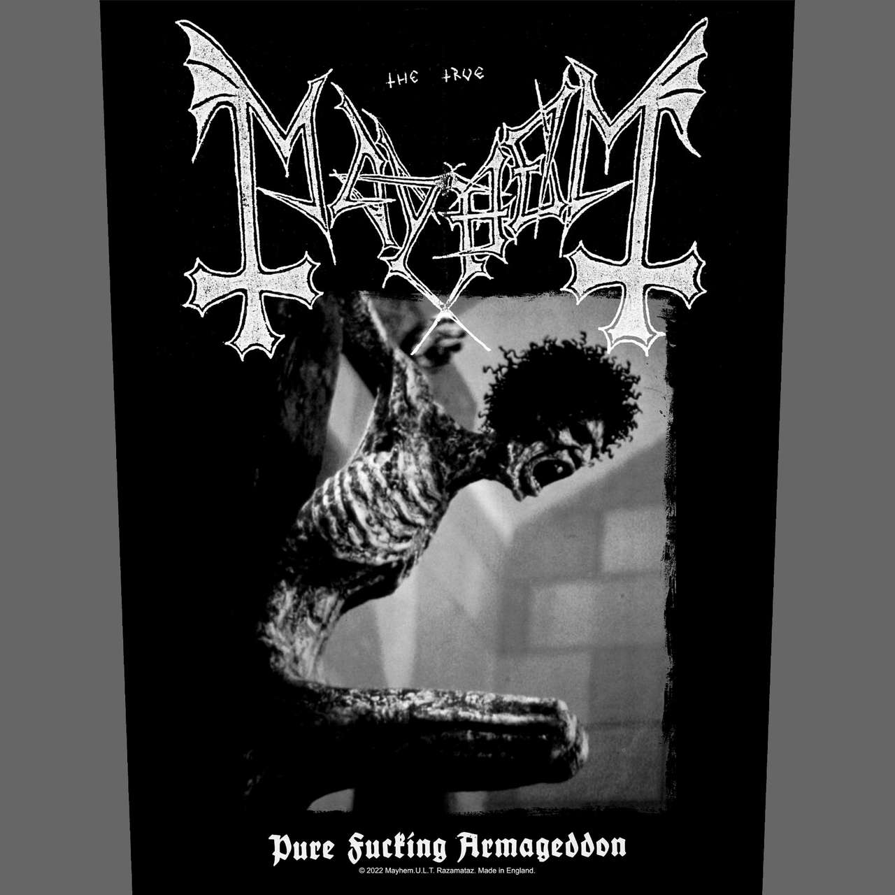 Mayhem - Pure Fucking Armageddon (Backpatch)