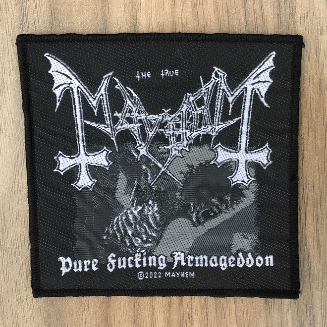 Mayhem - Pure Fucking Armageddon (Woven Patch)