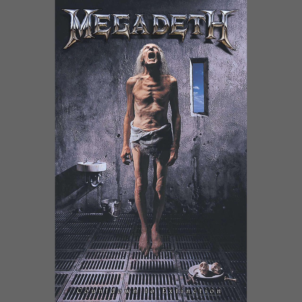 Megadeth - Countdown to Extinction (Textile Poster)
