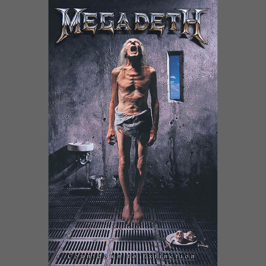 Megadeth - Countdown to Extinction (Textile Poster)