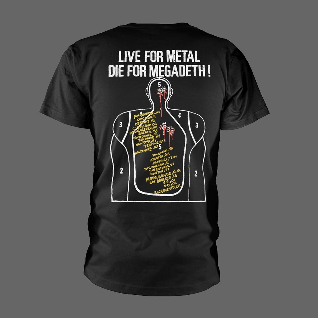 Megadeth - I Kill... For Thrills (1986 Tour) (T-Shirt)