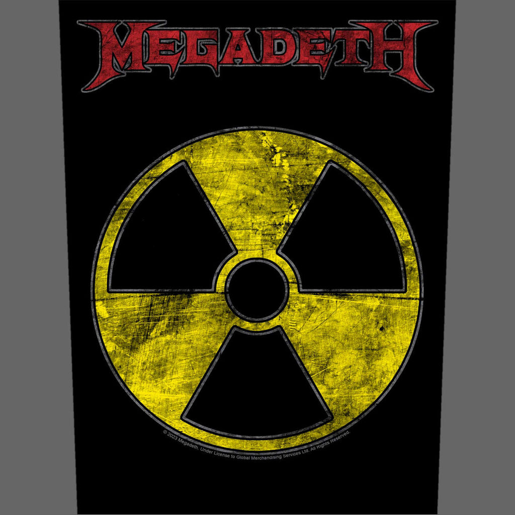 Megadeth - Radioactive (Backpatch)