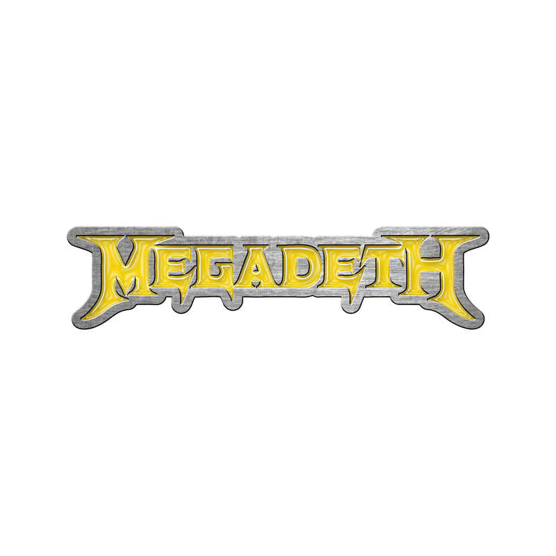 Megadeth - Yellow Logo (Metal Pin)