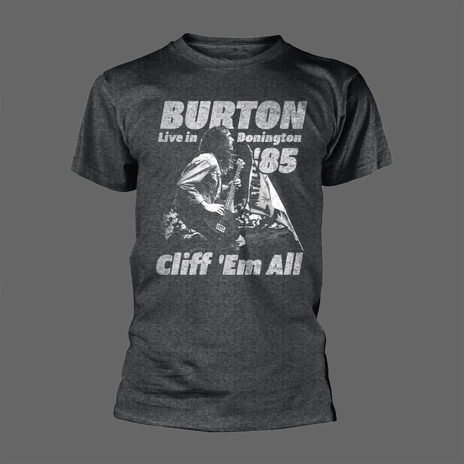 Metallica - Cliff Burton Live in Donington 1985 (T-Shirt)