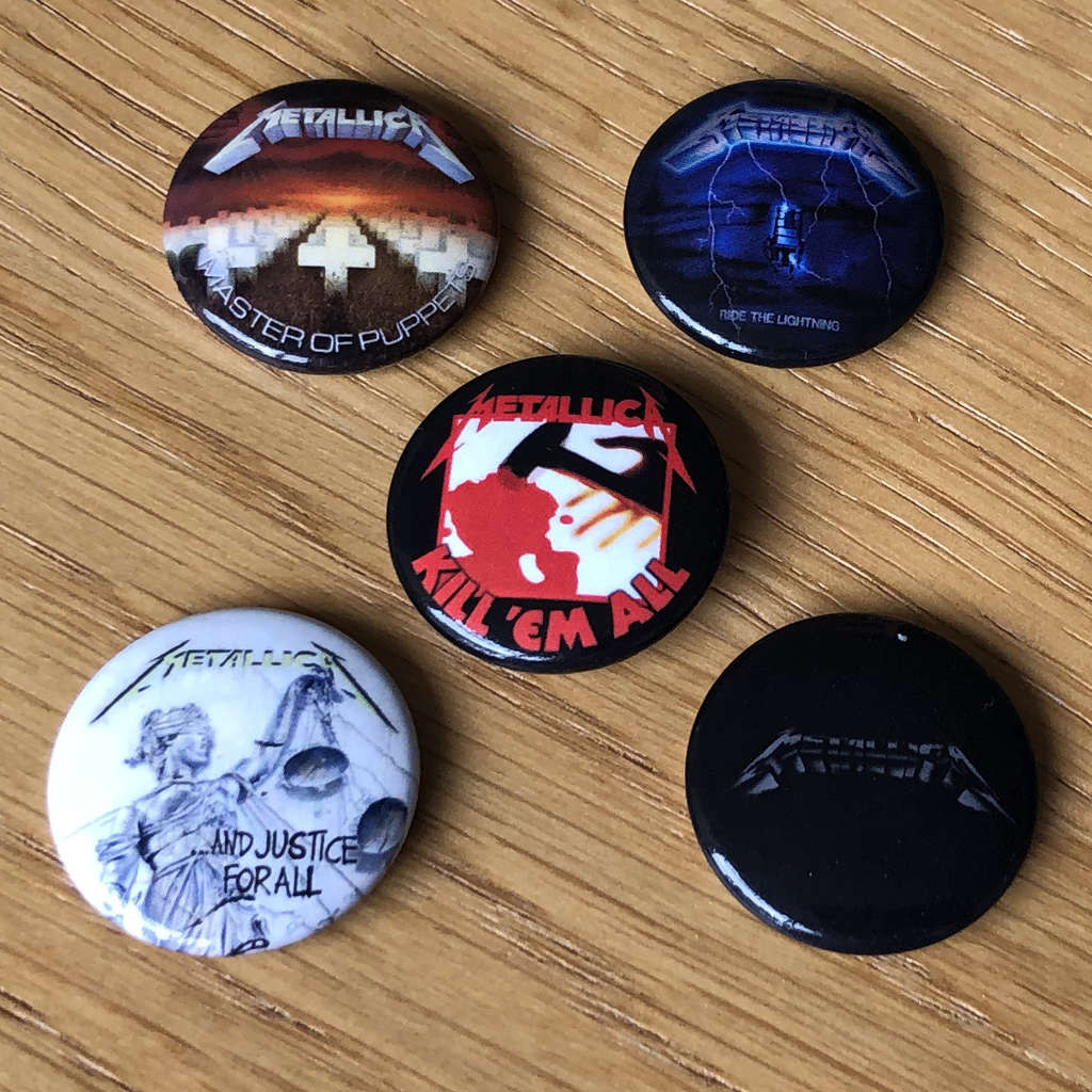 Metallica - Early Albums (Badge Pack)