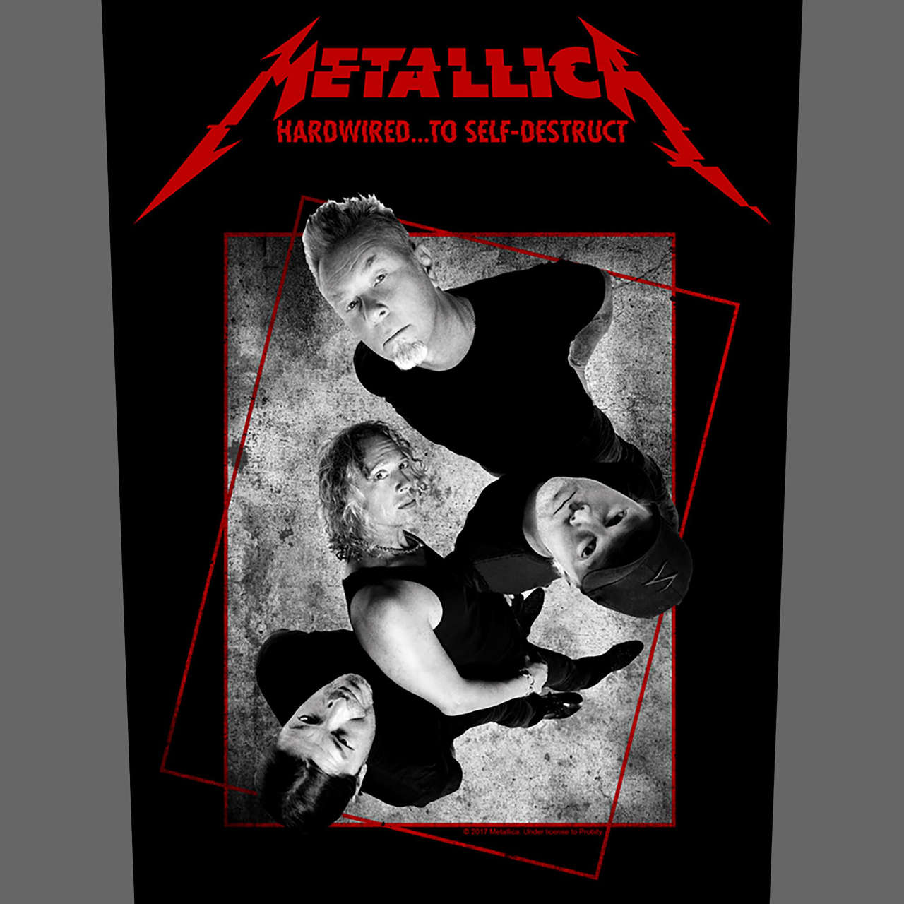 Metallica - Hardwired to Self-Destruct (Concrete) (Backpatch)