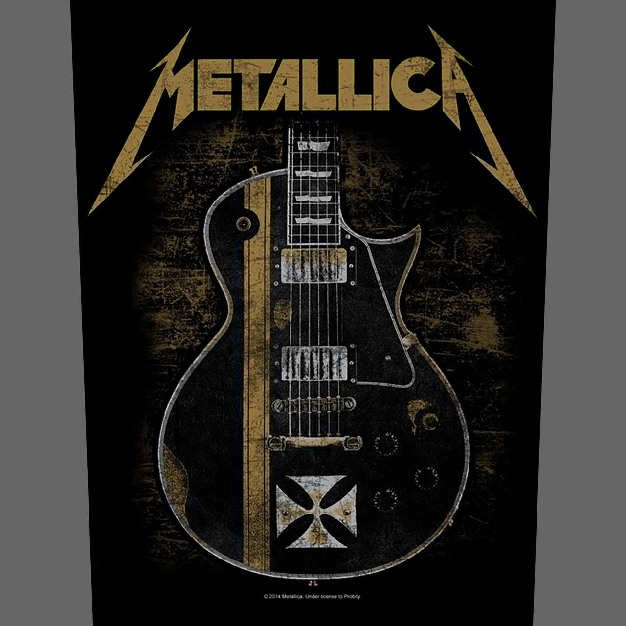 Metallica - Hetfield Guitar (Uncle Milty) (Backpatch)