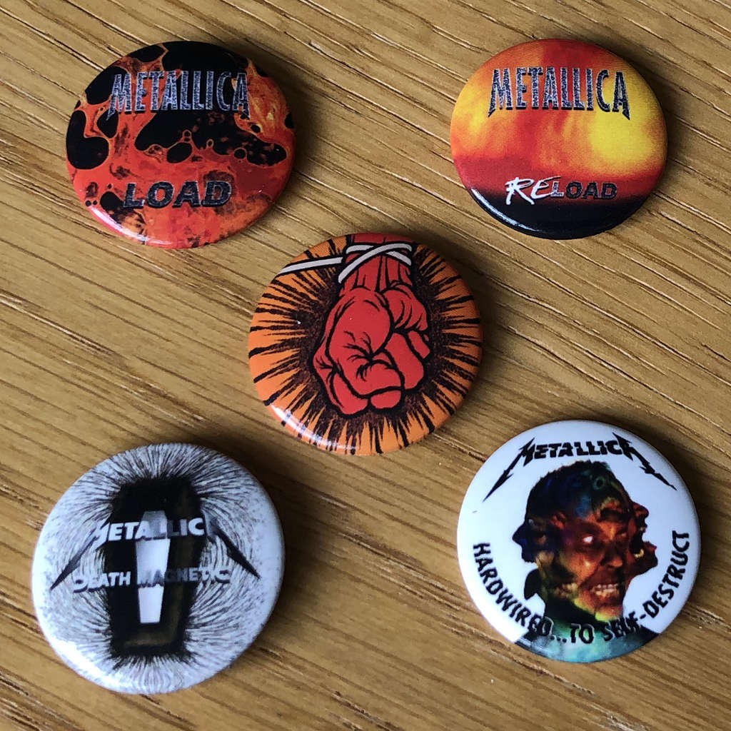 Metallica - Later Albums (Badge Pack)