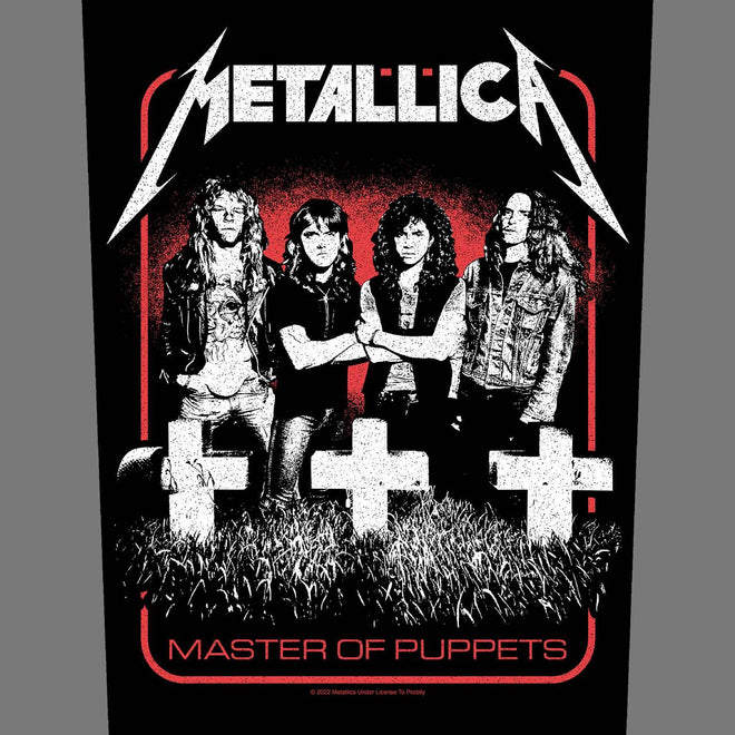 Metallica - Master of Puppets (Band) (Backpatch)