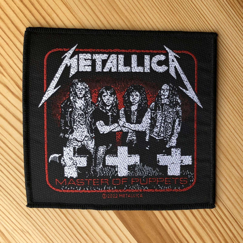 Metallica - Master of Puppets (Band) (Woven Patch)