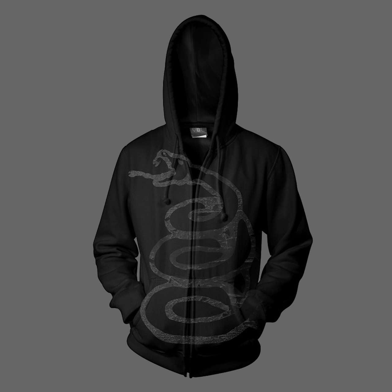 Metallica - Metallica (The Black Album) (Full Zip Hoodie)