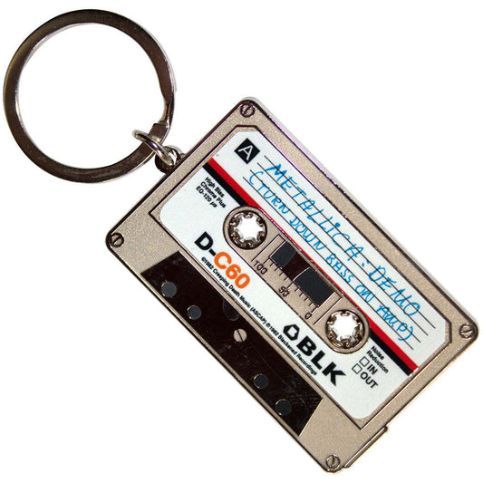 Metallica - No Life 'til Leather Cassette (Keyring)