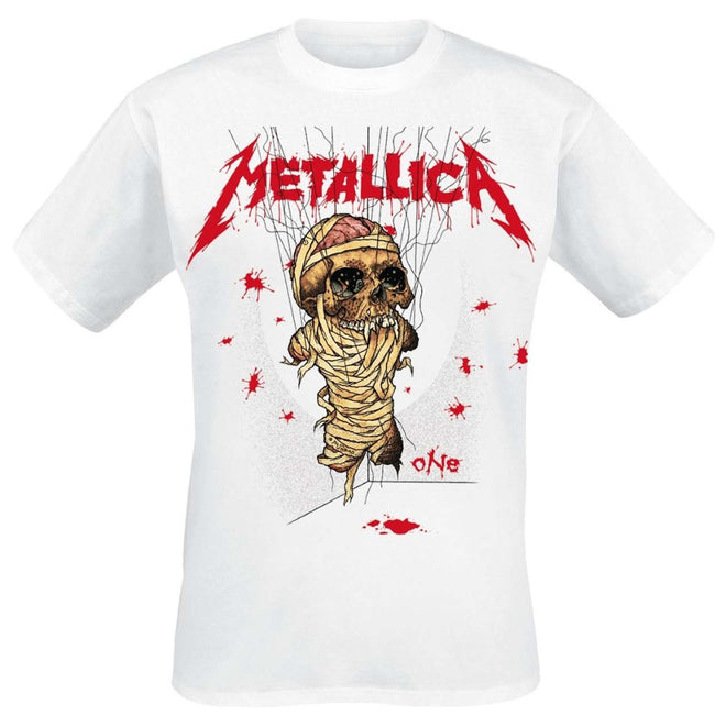 Metallica - One (White) (T-Shirt)