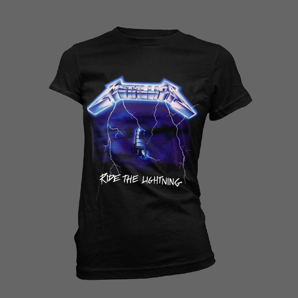 Metallica - Ride the Lightning (Tracks) (Women's T-Shirt)