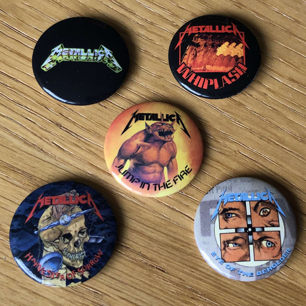 Metallica - Singles (Badge Pack)