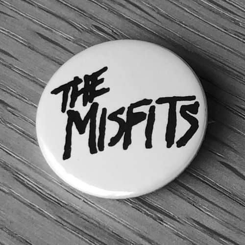 Misfits - Black Old Logo (Badge)