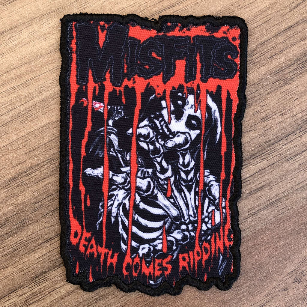 Misfits - Death Comes Ripping (Printed Patch)