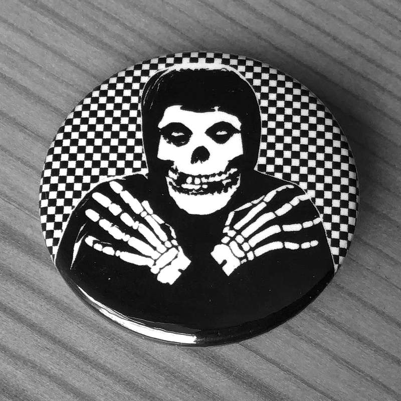 Misfits - Fiend (Full) (Checkerboard) (Badge)