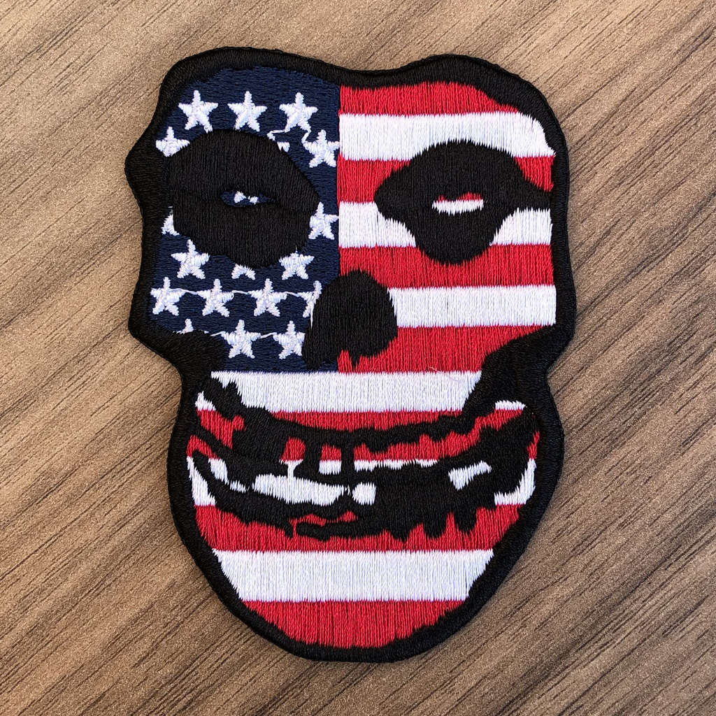 Misfits - Fiend (Stars & Stripes) (Embroidered Patch)