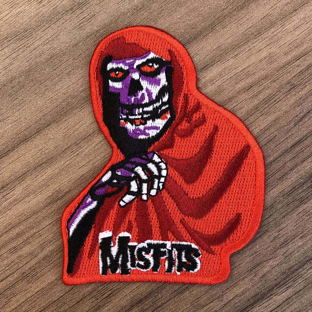 Misfits - The Crimson Ghost (Cutout) (Embroidered Patch)