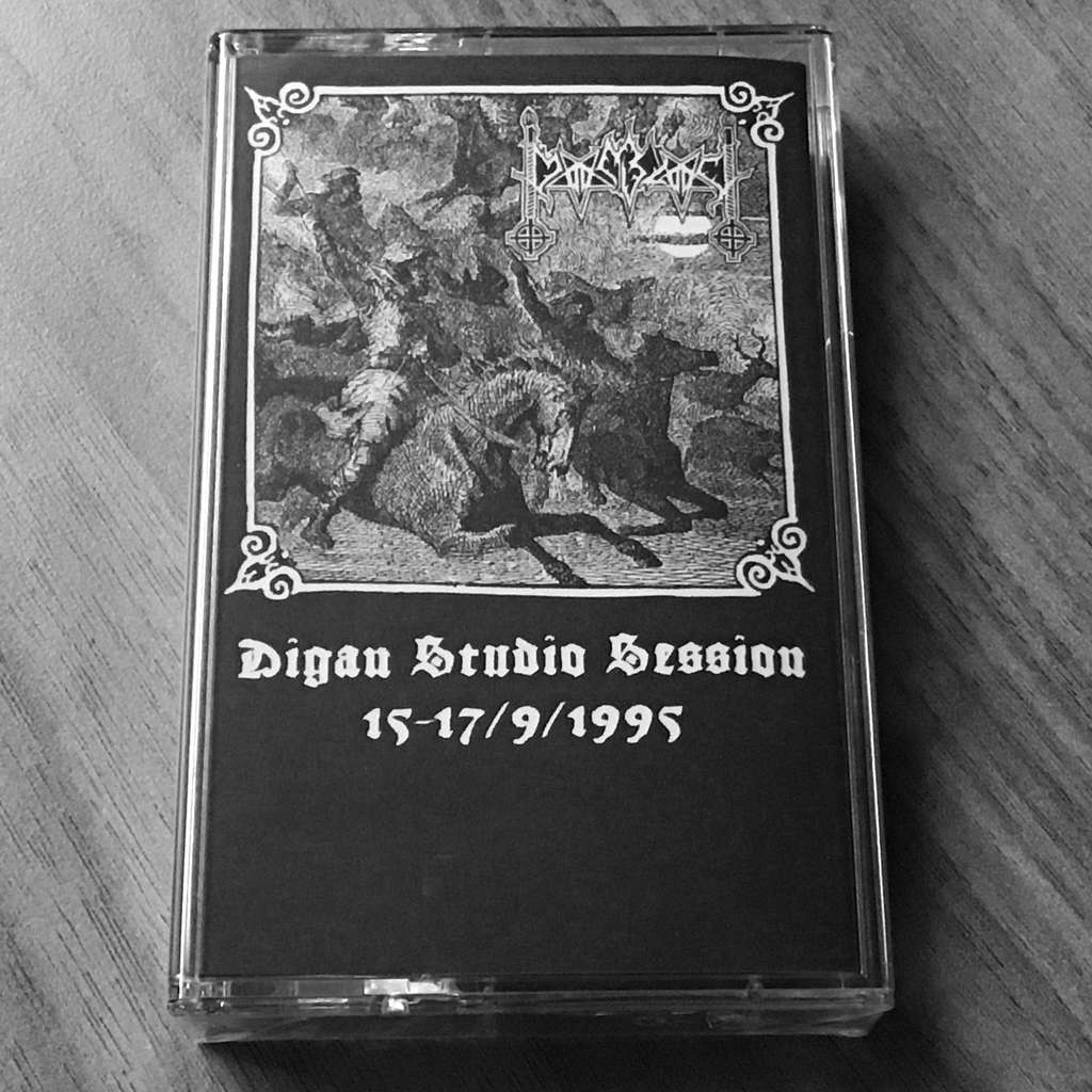 Moonblood - Digan Studio Session 15-17/9/1995 (Cassette)